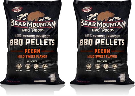 Bear Mountain BBQ 100 Percent All Natural Hardwood Pecan Mild Sweet ...