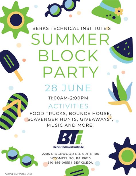 BTI Wyomissing Summer Block Party - Berks Technical Institute