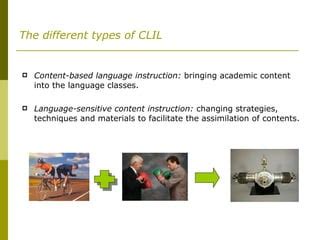 Image result for Content-Based Instruction vs CLIL