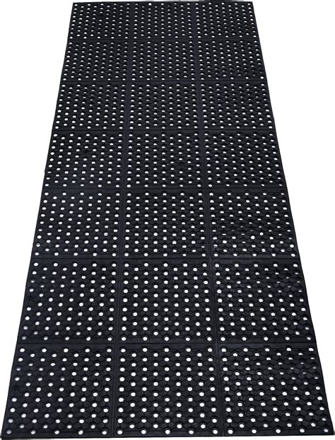 tonchean Rubber Floor Mat with Drainage Holes India | Ubuy