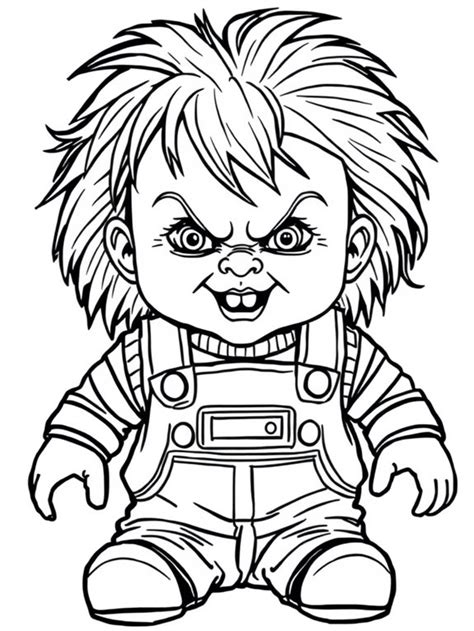 Coloring Pages Chucky [2025]