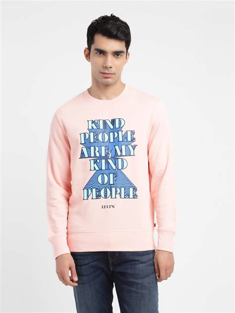 Men's Printed Crew Neck Sweatshirt – Levis India Store