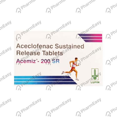 Acemiz Sr 200 MG Tablet (10): Uses, Side Effects, Price & Dosage ...
