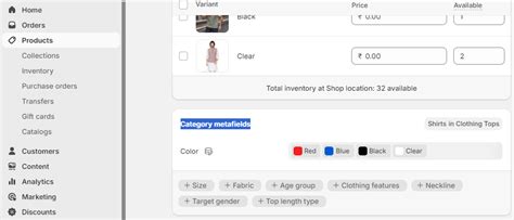 How Can I Add Color Swatches To Product Pages In The Dawn Theme – GR ...
