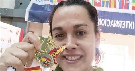 Myriam Lozano representante del club en el EUROPEO DE COMBATE