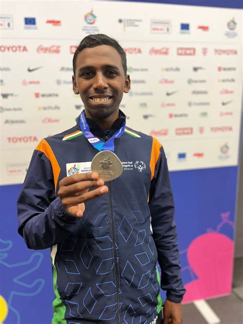 Me, water and finish line: Special Olympics medallist Dinesh Shanmugam