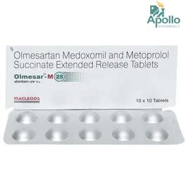 Olmesar-M 25 Tablet | Uses, Side Effects, Price | Apollo Pharmacy