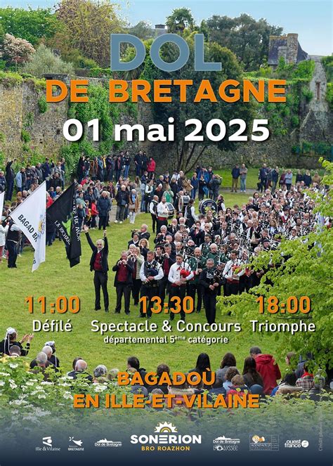 FETE DE LA FEDERATION SONERION 35 LE 1er MAI A DOL DE BRETAGNE, Dol de ...