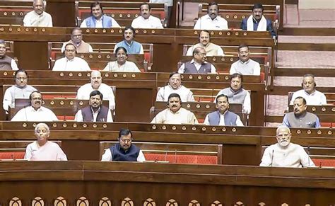 राज्यसभा में BJP ऐतिहासिक नंबर पर पहुंची, अपने बूते बहुमत से बस जरा दूर ...