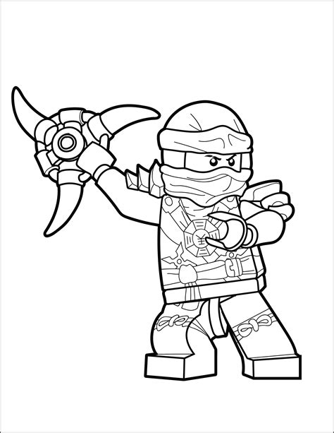 Ninjago Free Printable Coloring Pages - Printable Calendars AT A GLANCE