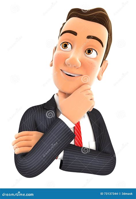 Business Man Thinking Cartoon 的图像结果