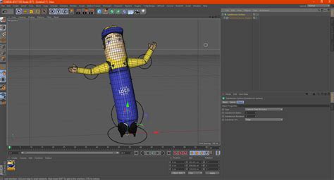 3D Inflatable Barker Rigged for Cinema 4D model | 3D Molier International