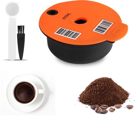Refillable Coffee Capsule Adapter Reusable Coffee Filter Compatible ...
