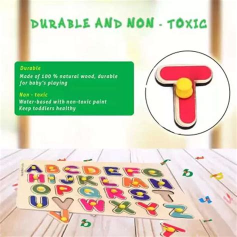 GAMLOID Best Buy 3D Digital Alphabet Puzzle Board Educational brain ...