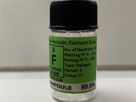 Element Fluorine Gas