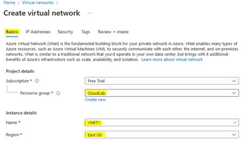 Image result for Azure VNet Tutorial