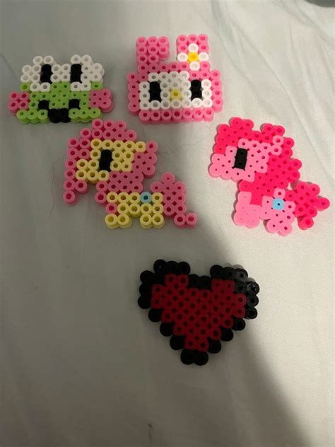 perler beads | Melty bead designs, Pearl beads pattern, Hamma beads ideas