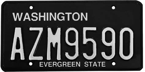 Washington License Plate Wrap Kit – PlateWraps