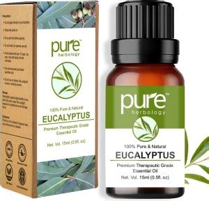 Pure Herbology Natural and Pure Eucalyptus Essential Oil for Hair ...