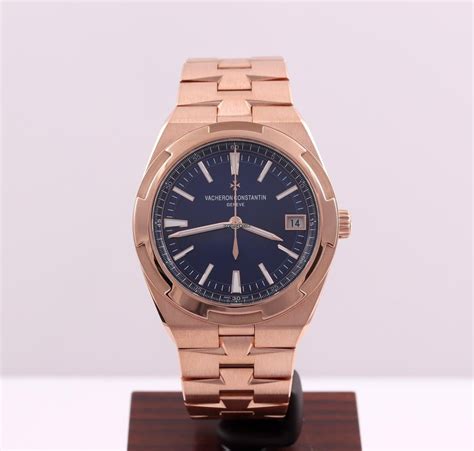 Vacheron Constantin Overseas 1 Owner Blue Dial Rose Gold 4500V for Rs ...