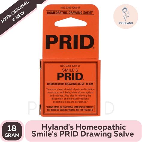 Jual PRID Drawing Salve Smile's Homeopathic Salep Kulit 18 GRAM ...