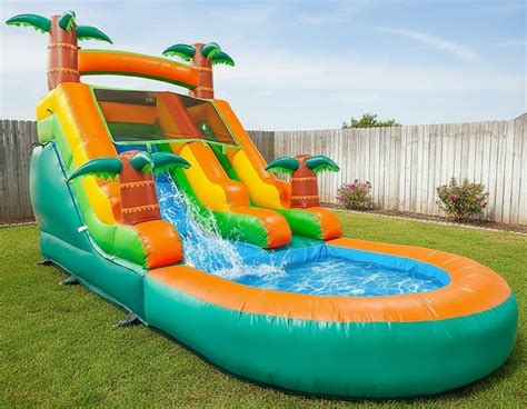 Image result for Inflatable Water Slides