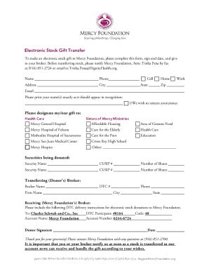 Fillable Online Can You Give Stock as a Gift? Should You?Charles ...