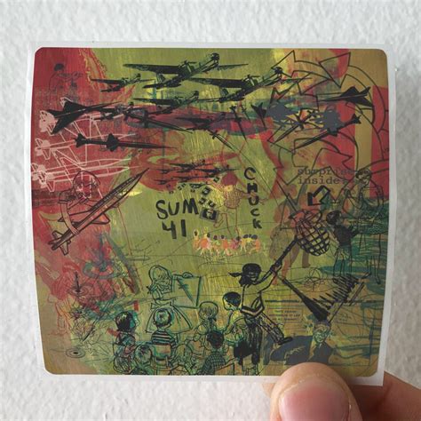 Sum 41 Chuck Album Cover Sticker