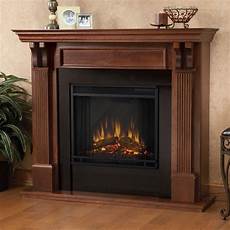 Portable Fireplace by Real 48 In Electric Fireplace In Mahogany Portable Fireplace