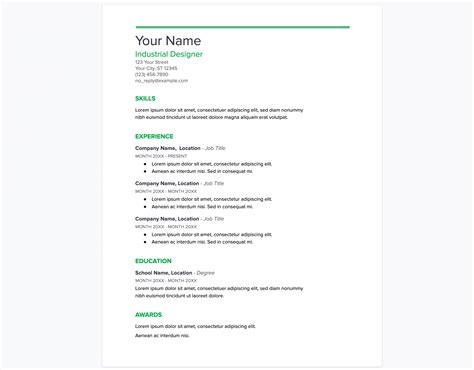 Google Docs Templates Resume at Tracy Lawson blog