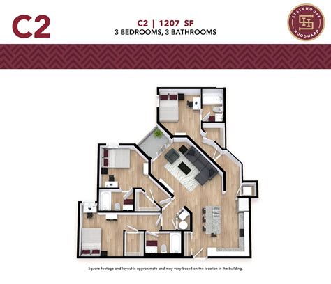 Floor Plans | StateHouse Woodward Student Apartments in FL