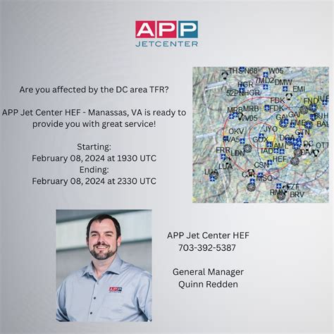 APP Jet Center on LinkedIn: Our Manassas location is outside the TFR ...