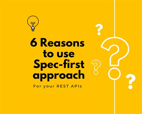 6 Reasons to use the Spec-first approach to design REST APIs | by ...