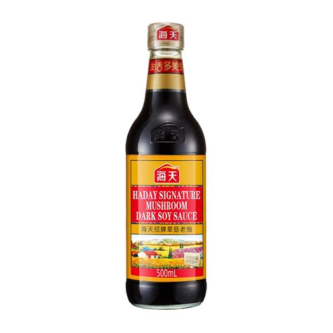 Haday Signature Mushroom Dark Soy Sauce 500ml - Asian Foods