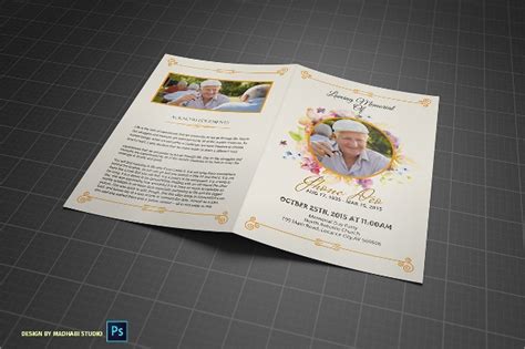 Memorial Service Program Sample 的图像结果