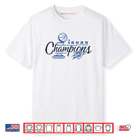 OKC Thunder 2025 Champions Shirt - DigitalHandmades