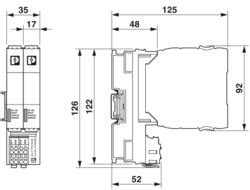 AXL P FBPS BASE - Base module - 2316393 | Phoenix Contact