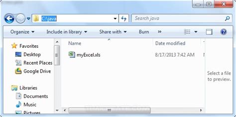 Create Excel File Using Java with Sheets 的图像结果