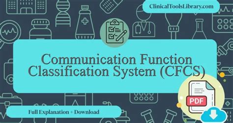 Image result for Communication Function Classification System