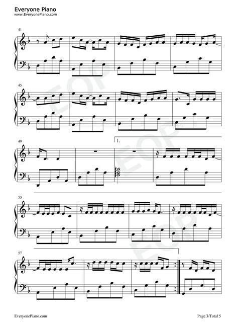 多余的解释-为何会是多余的-简单版五线谱预览1-钢琴谱文件（五线谱、双手简谱、数字谱、Midi、PDF）免费下载