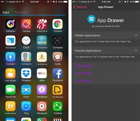 Image result for App Drawer Customization