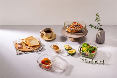 LocknLock Euro Glass Boroseal Heat Resistant Glass Rectangular - 1L