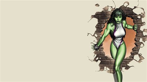 Download Comic She-Hulk HD Wallpaper