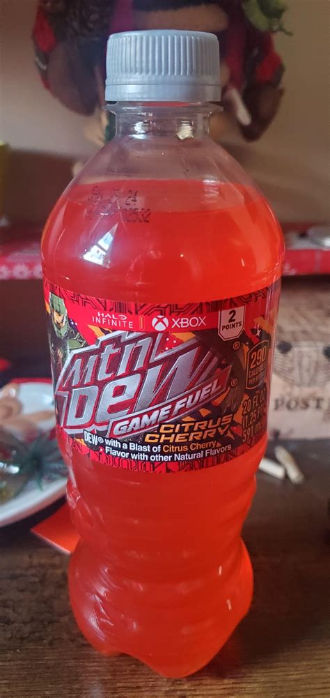 Mountain Dew GAME FUEL Citrus Cherry, didn't think I'd see this! : r ...