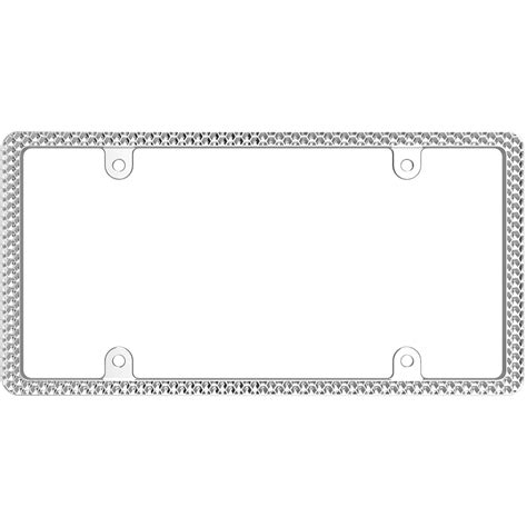 Image result for Chrome License Plate Frame