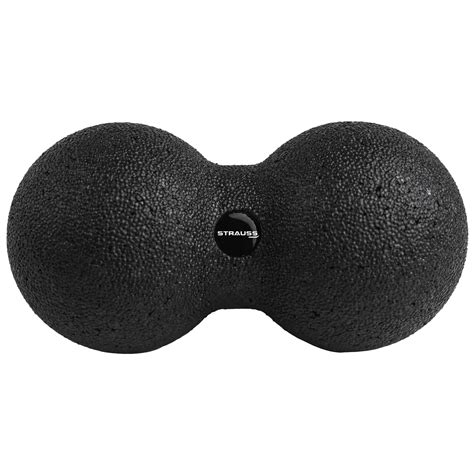 Strauss Yoga & Lacrosse Massage Dual Peanut Shaped Ball |Ideal for Phy ...