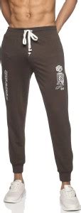 HPS Sports Solid Men Grey Track Pants - Buy HPS Sports Solid Men Grey ...