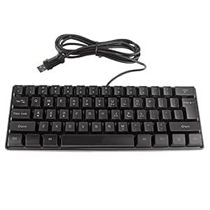 Keyboard Portable Multi‑Function Keyboard USB RGB Backlight Gaming ...