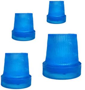 IWALK Silicone Blue Shoe/Bush/Ferrule for Crutch Leg Support Crutch Pad ...