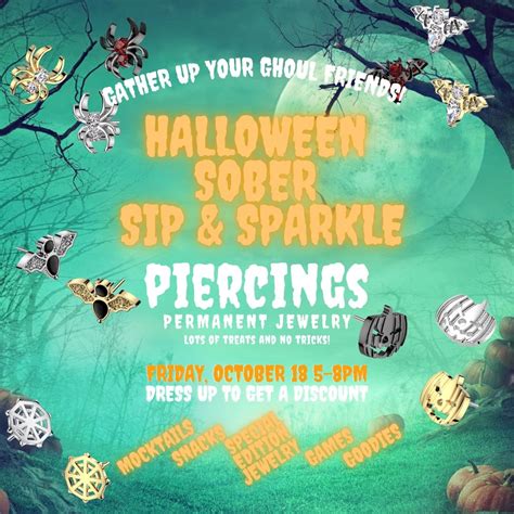 Halloween Sober Sip & Sparkle, 10239 Clemson Blvd suite 170, Seneca, SC ...